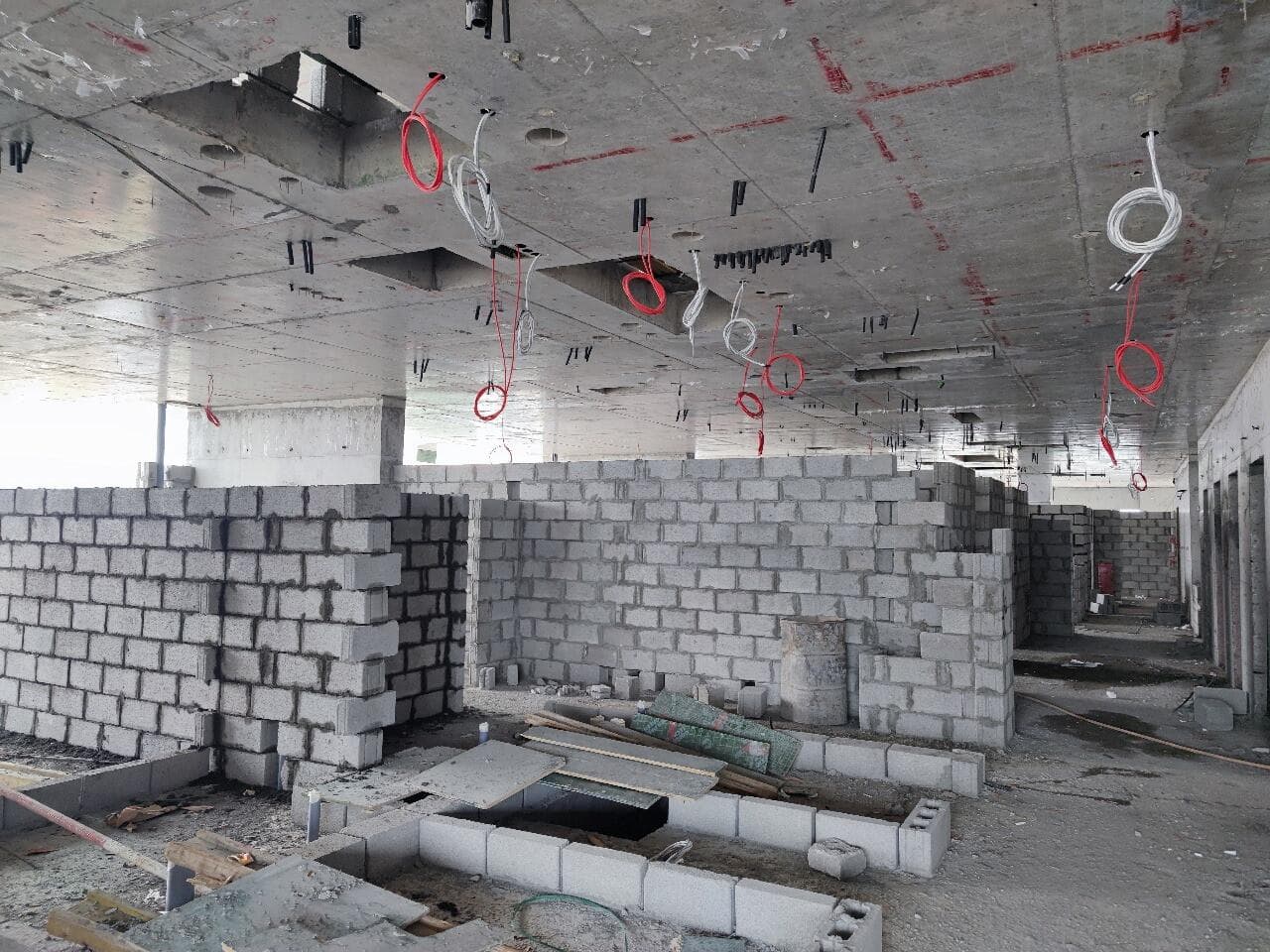 Q Gardens Lofts - Construction