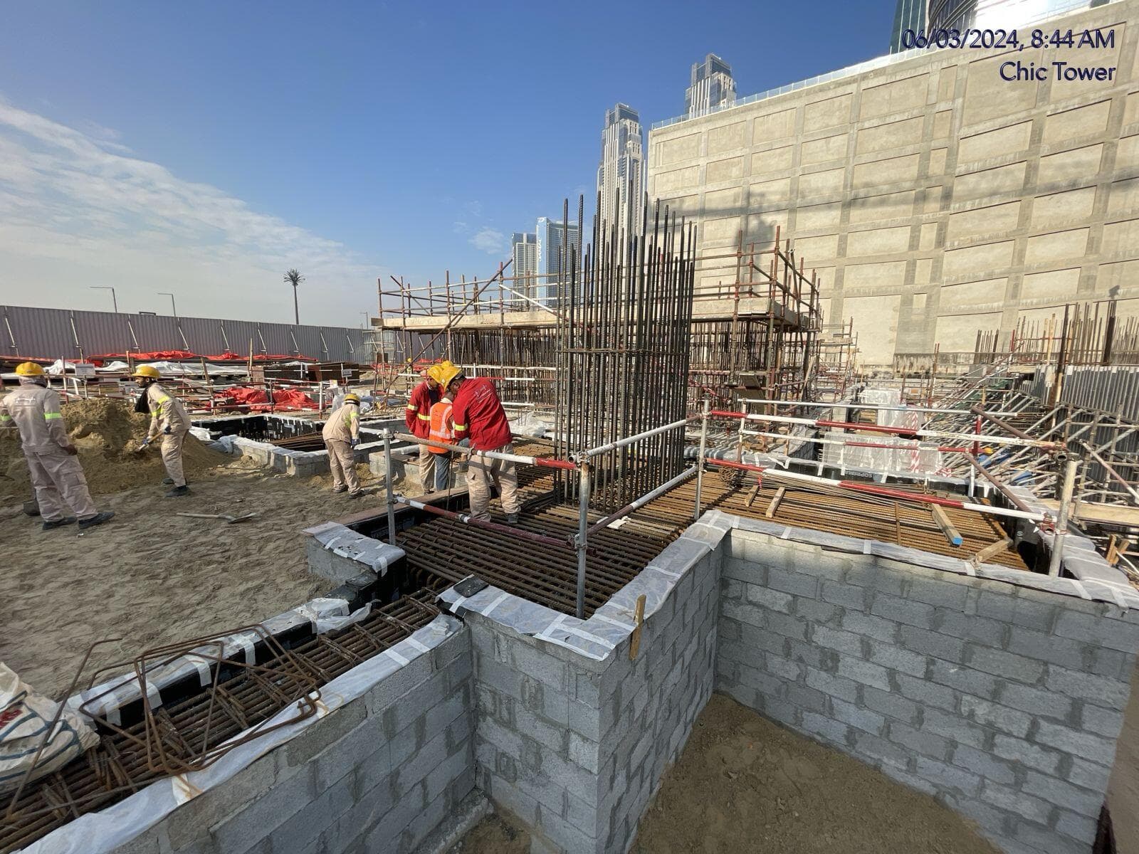 Chic Tower - Construction