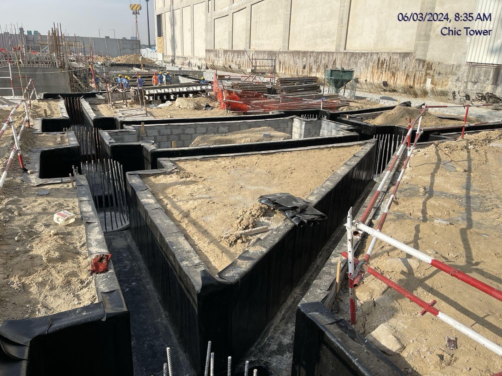 Chic Tower - Construction