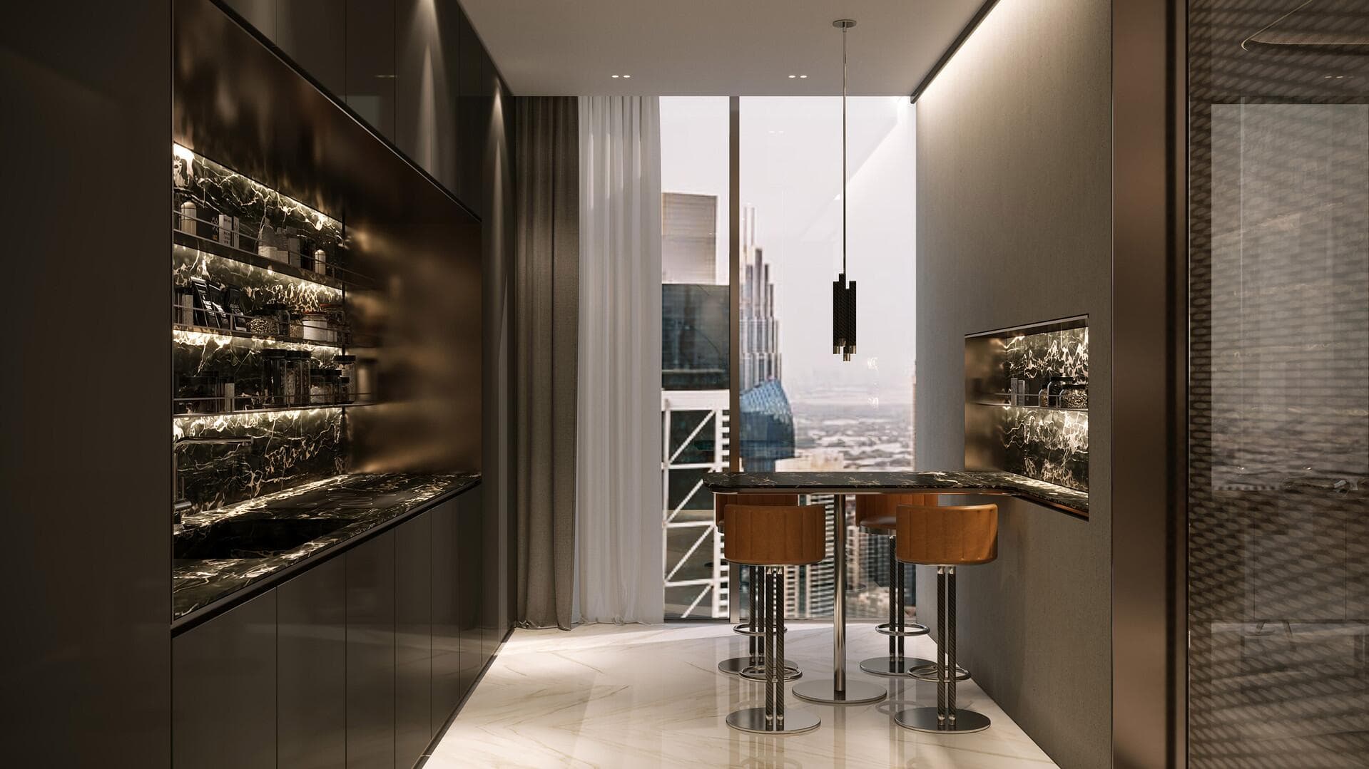 DaVinci Tower - Finishing