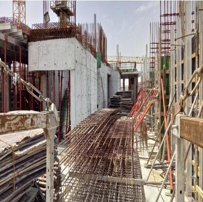 Aras Heights - Construction