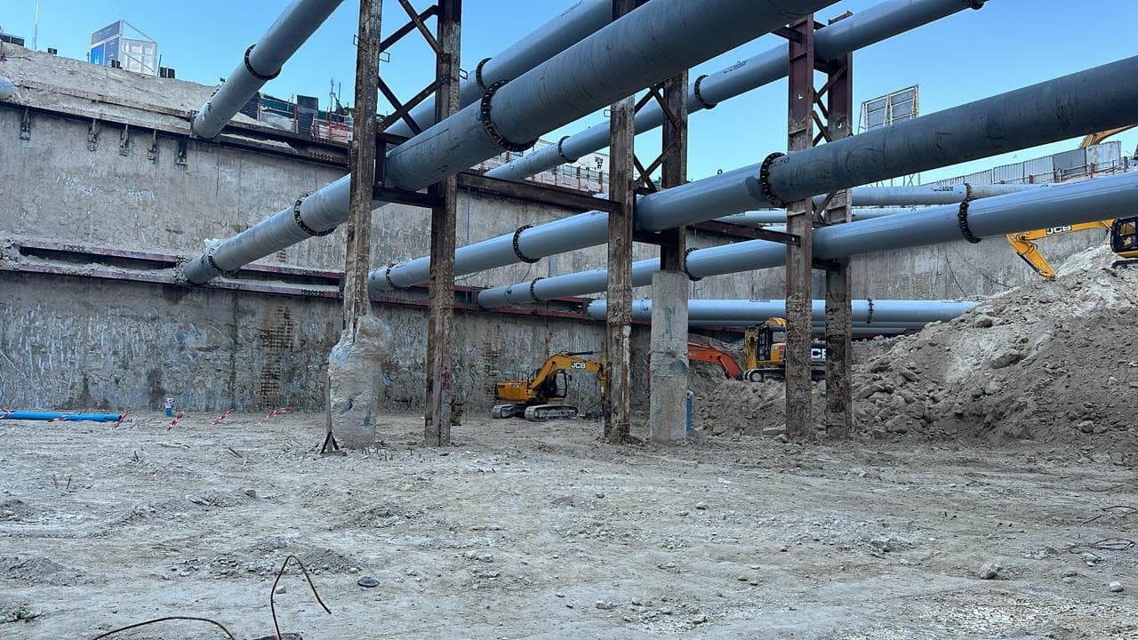 Tiger Sky Tower - Construction