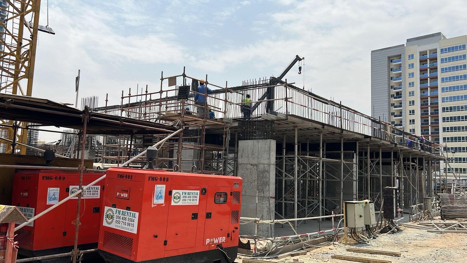Weybridge Gardens - Construction