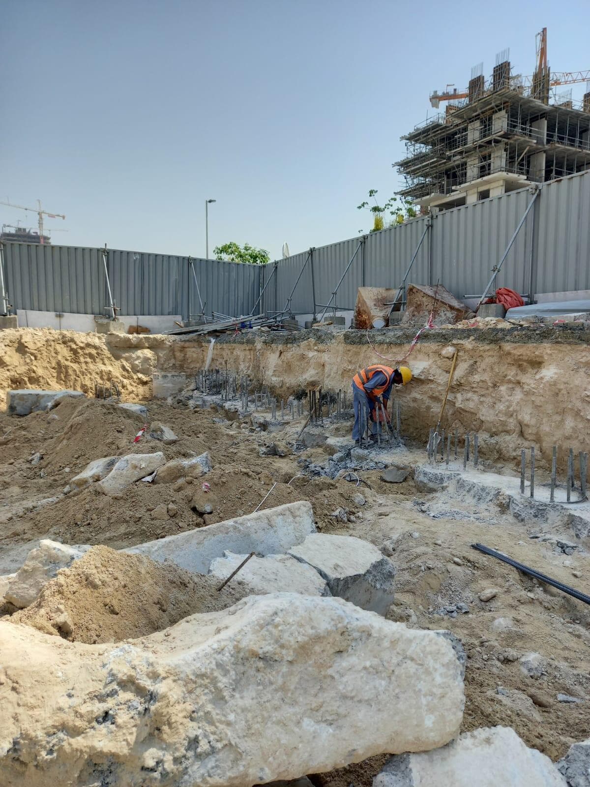 Samana Skyros - Construction