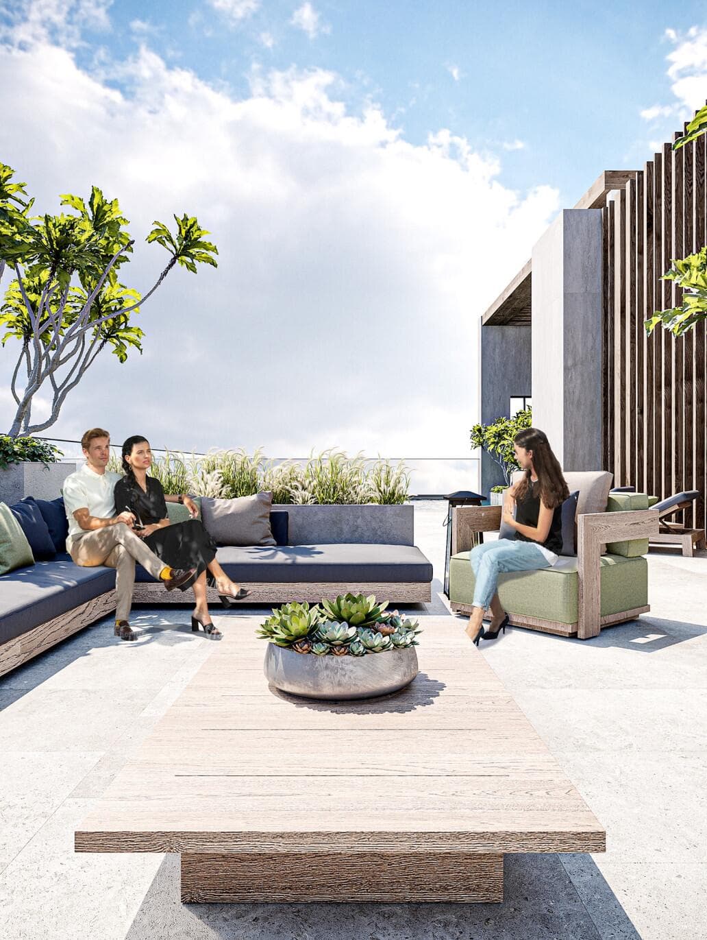 Q Gardens Lofts - Infrastructure