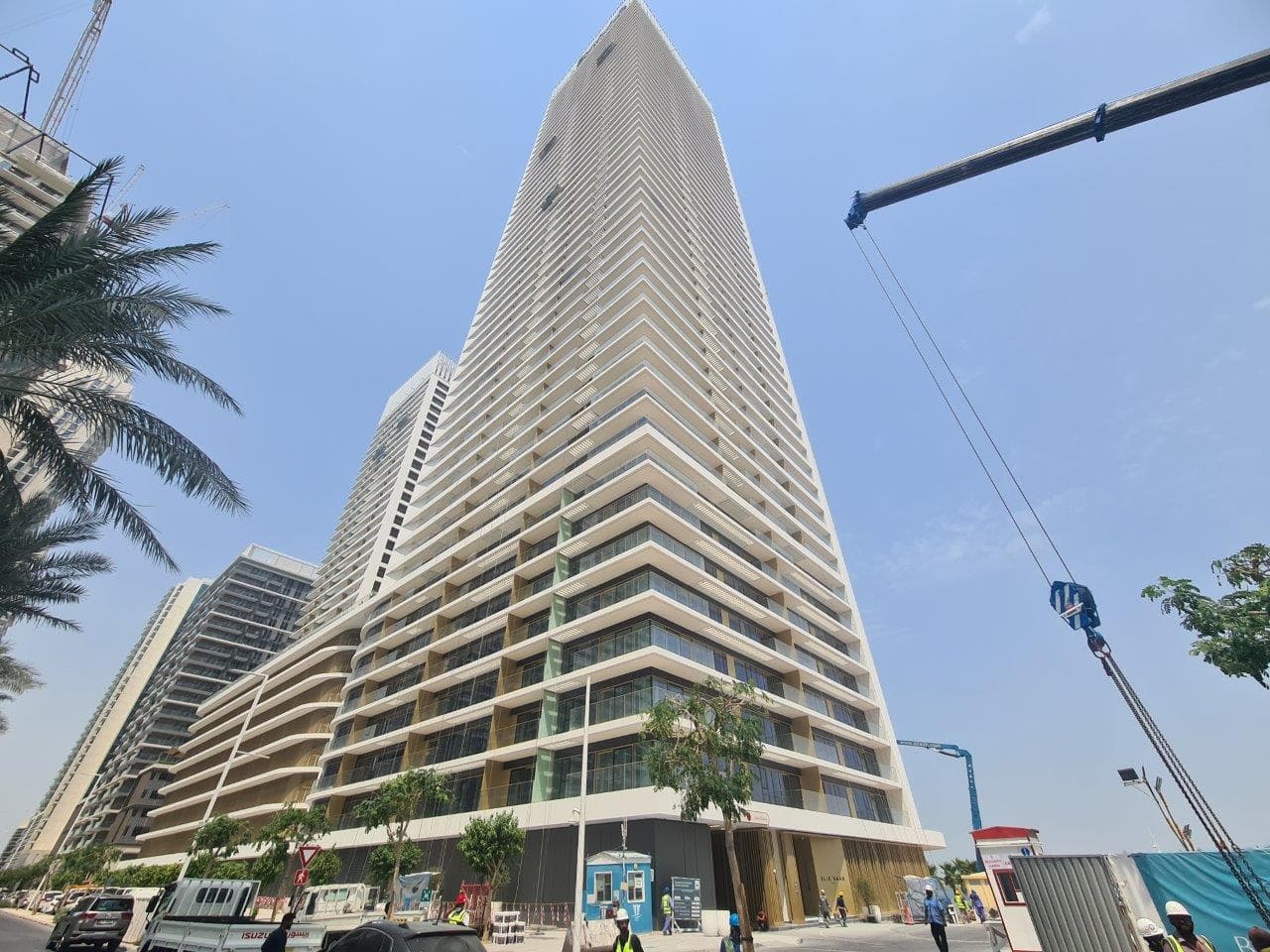 Grand Bleu Tower - Construction