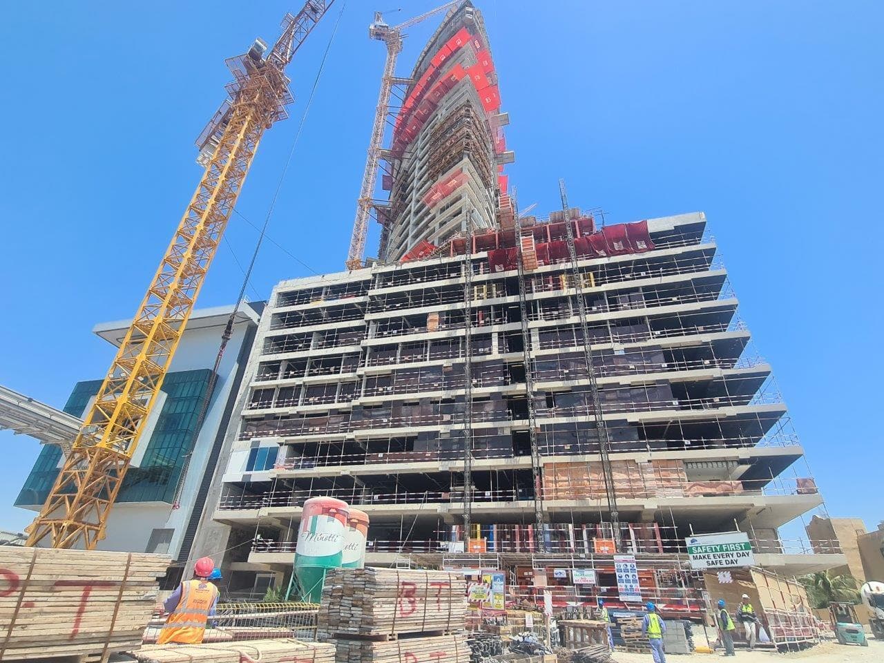 Palm Beach Towers - Construction
