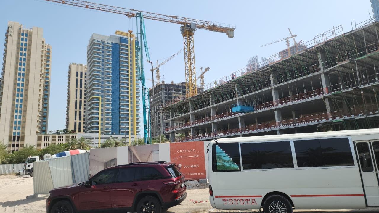 The Orchard Place - Construction
