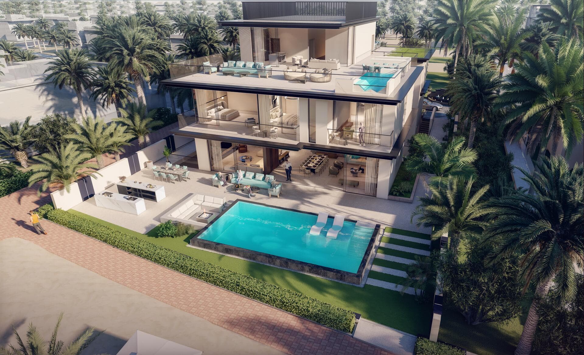 Nineteen Riviera Lagoon - Renders