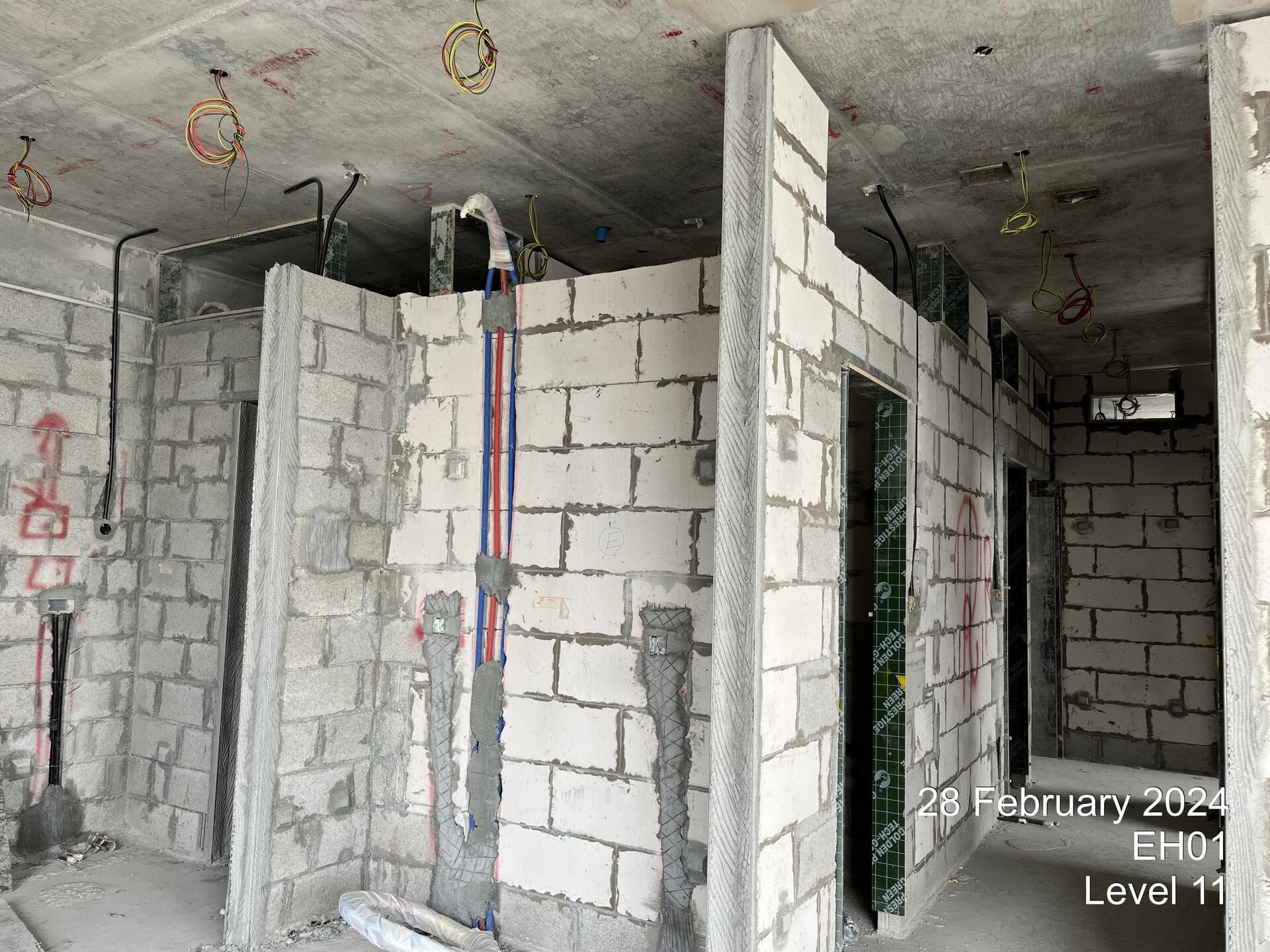 Ellington House - Construction