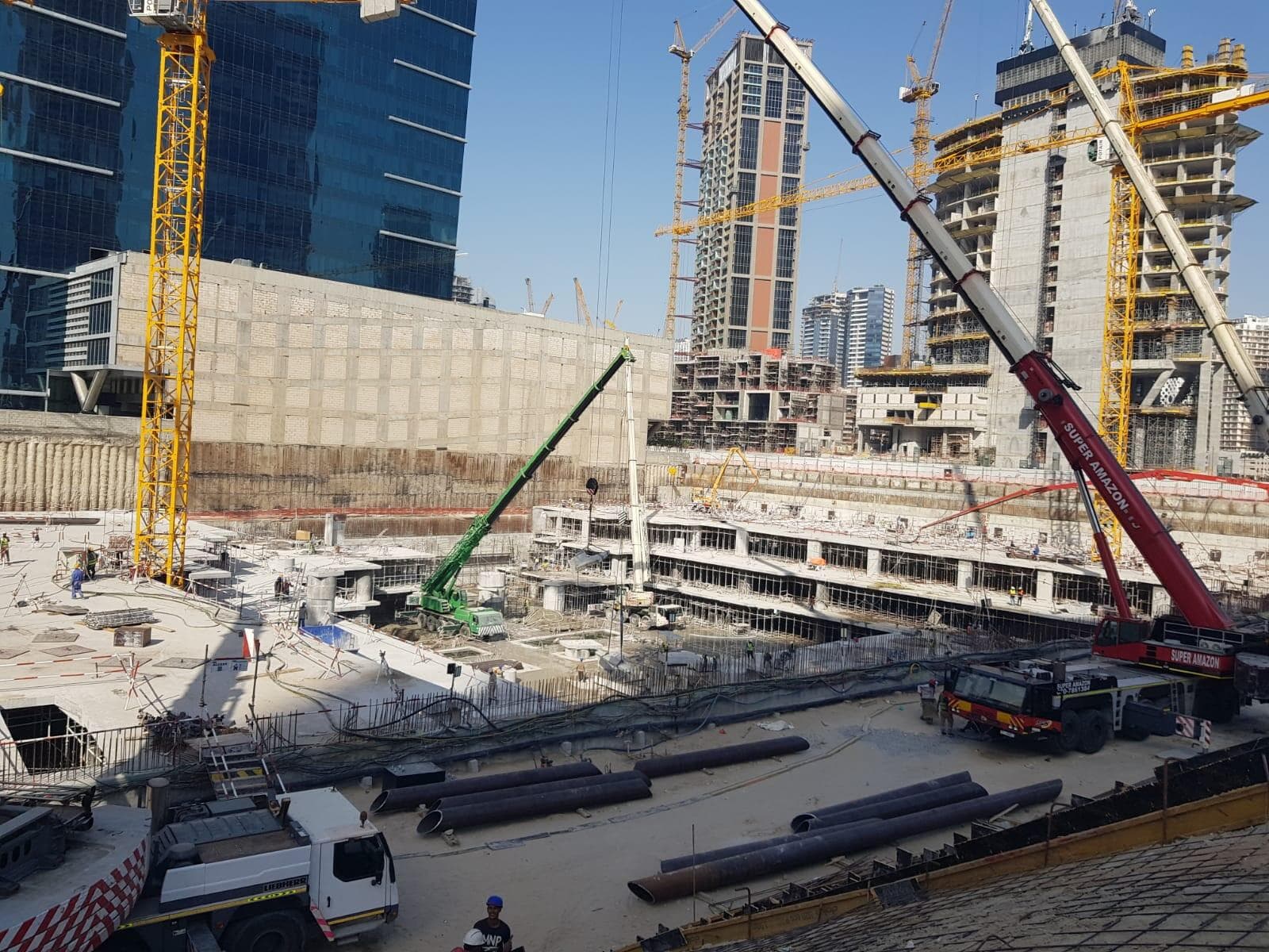 One By Binghatti - Construction