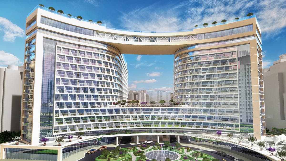 Seven Hotel And Apartments The Palm - Renders