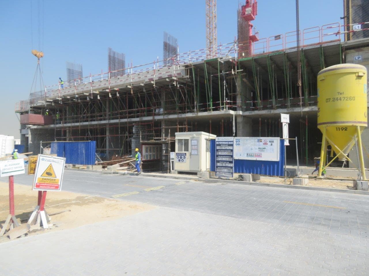Ellington House - Construction