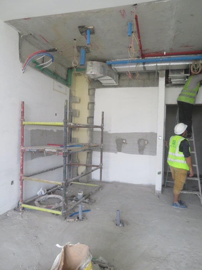 Ellington House - Construction