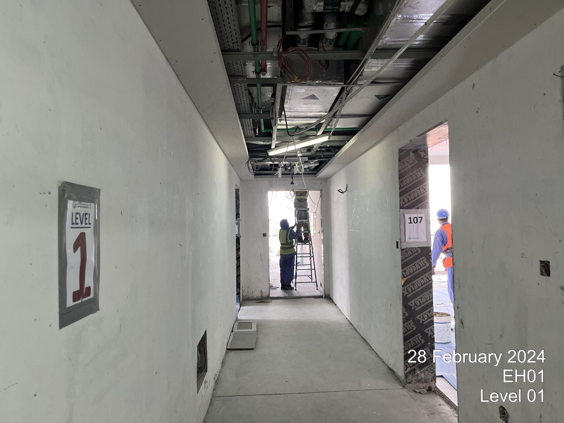 Ellington House - Construction