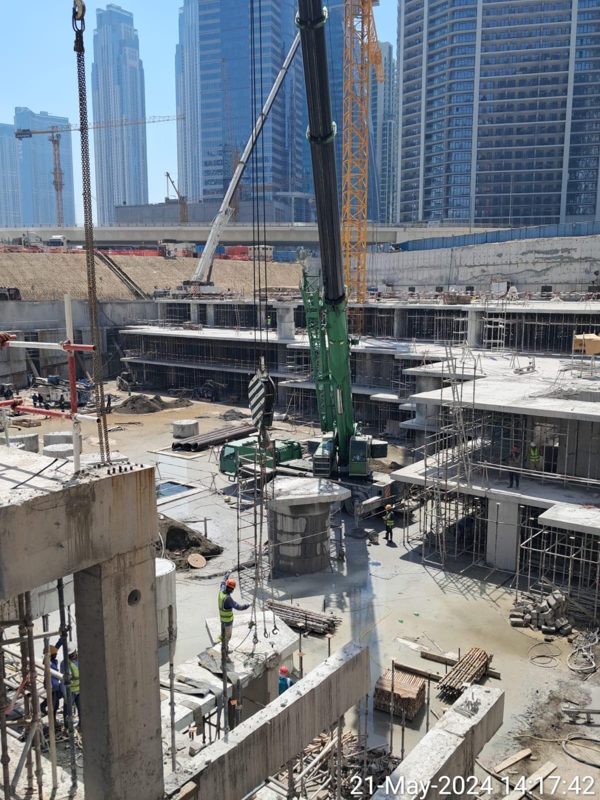 One By Binghatti - Construction