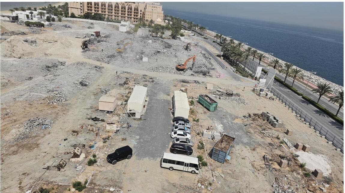 The Alba Residences - Construction