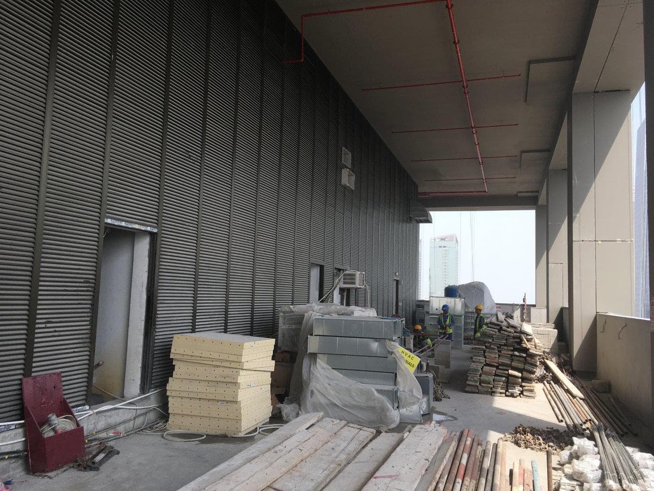 Peninsula One - Construction