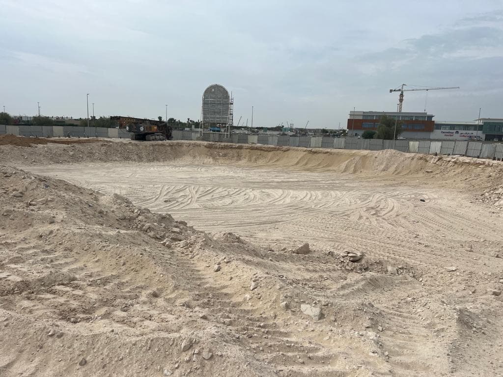 Laya Courtyard - Construction