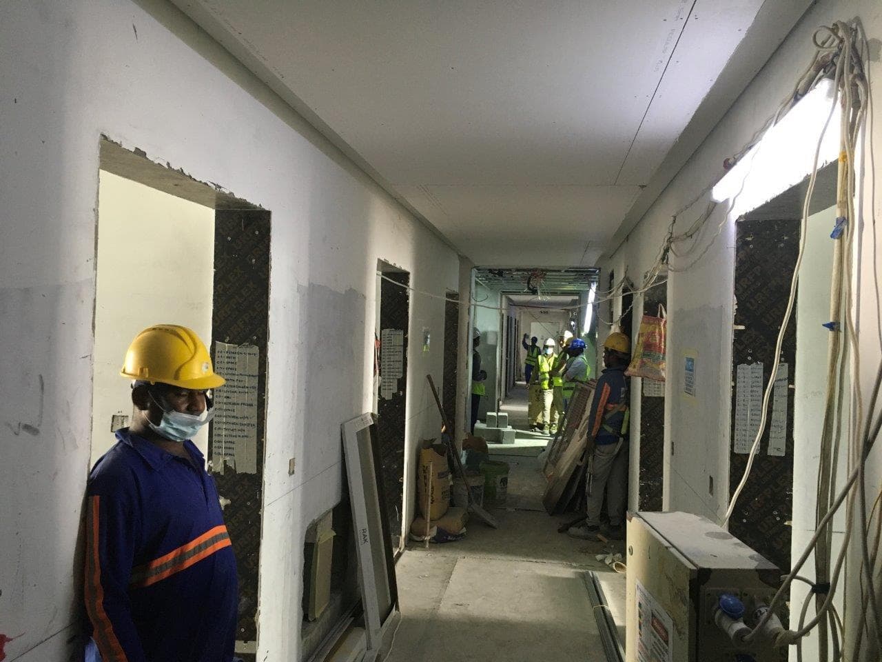 Peninsula One - Construction