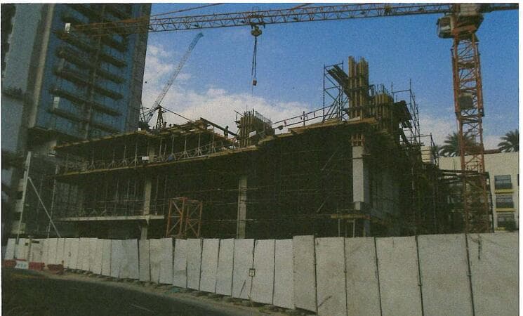 Maimoon Gardens - Construction