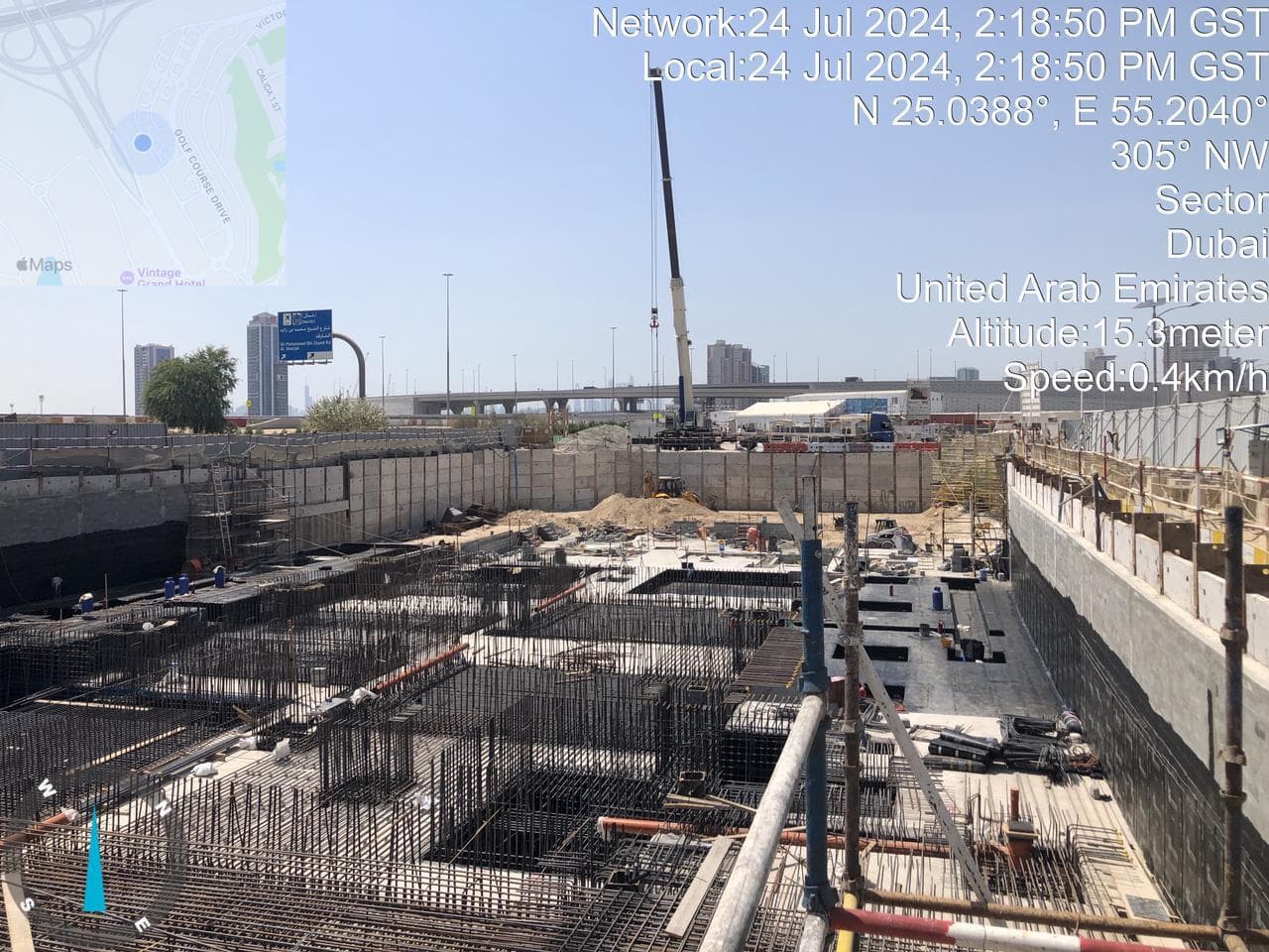 Azizi Grand - Construction