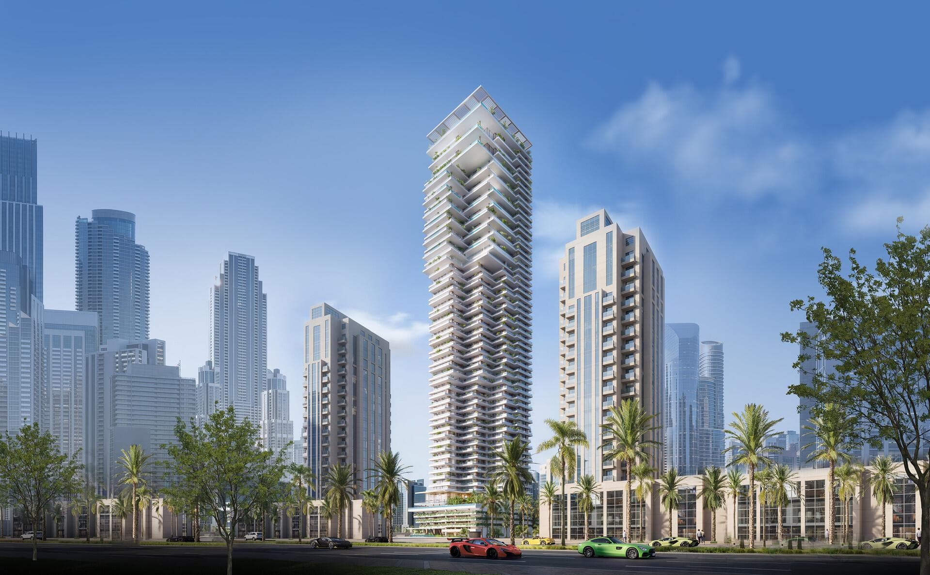 Fairmont Residences Solara Tower - Renders