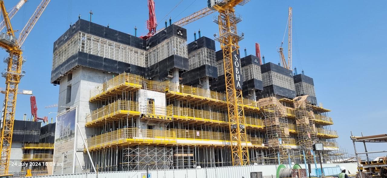 Sobha One - Construction