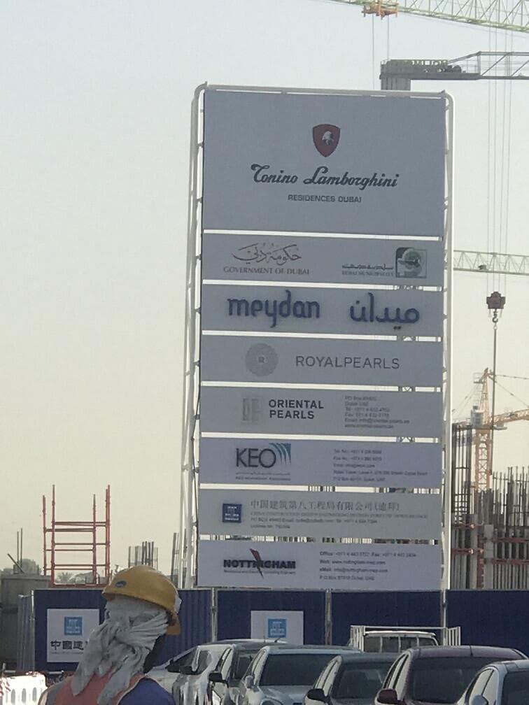 Tonino Lamborghini Residences - Construction