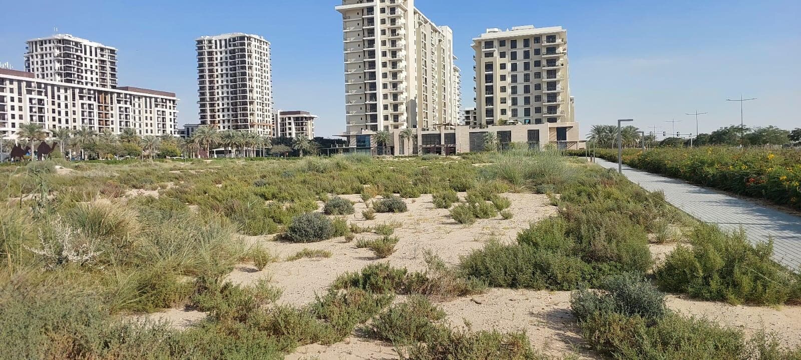 Haya on the Park - Construction