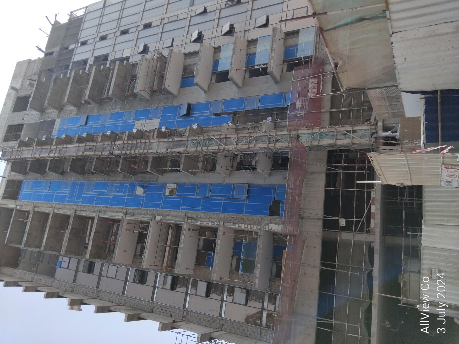 Ellington House - Construction