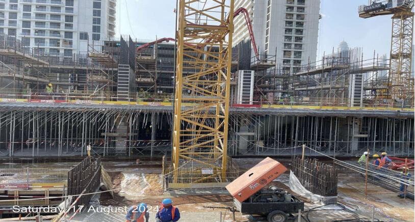 Address The Bay - Construction