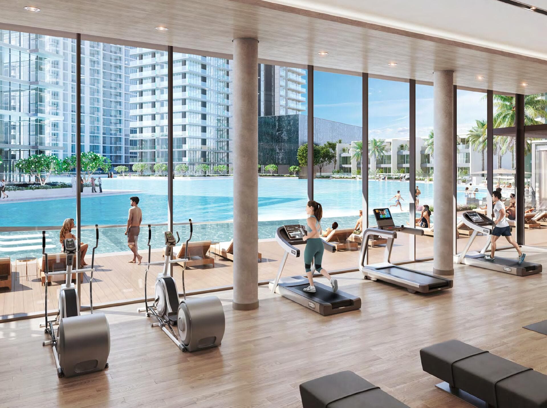 Lagoon Views At District One - Infrastructure