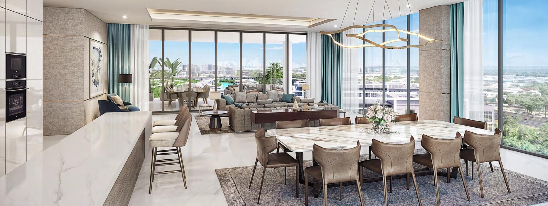 Lagoon Views At District One - Finishing