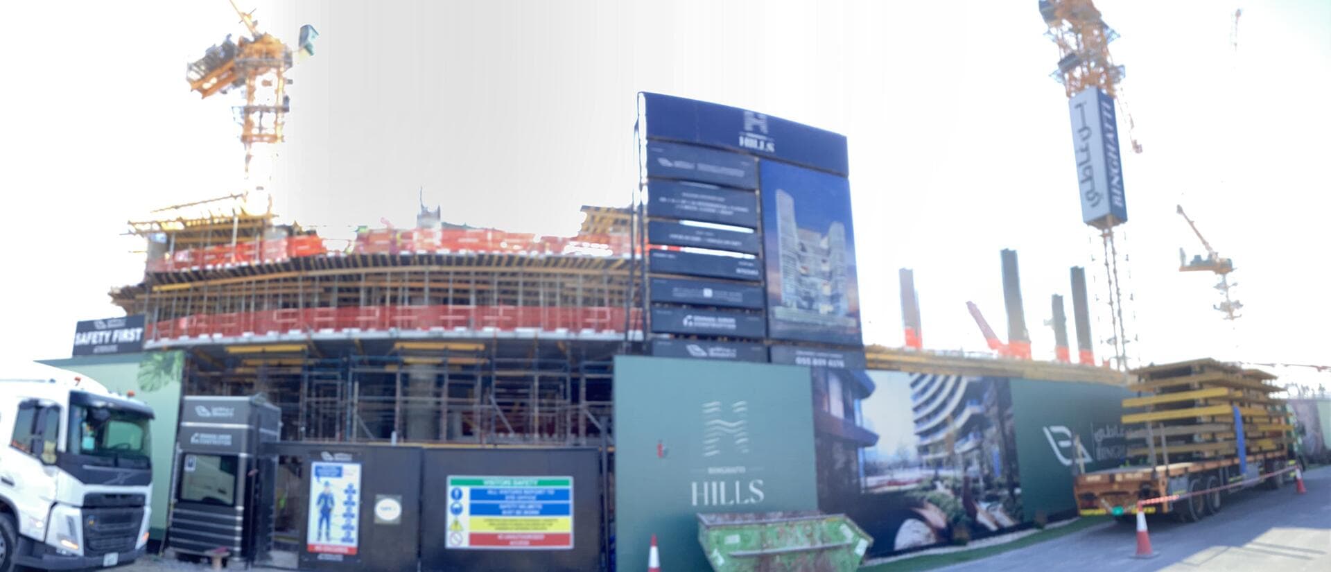Binghatti Hills - Construction