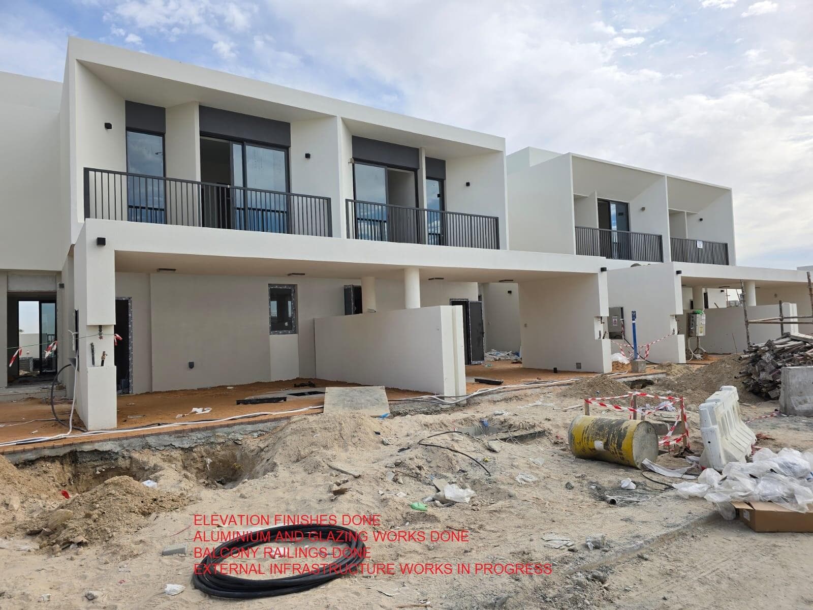 Maha Townhouses - Construction