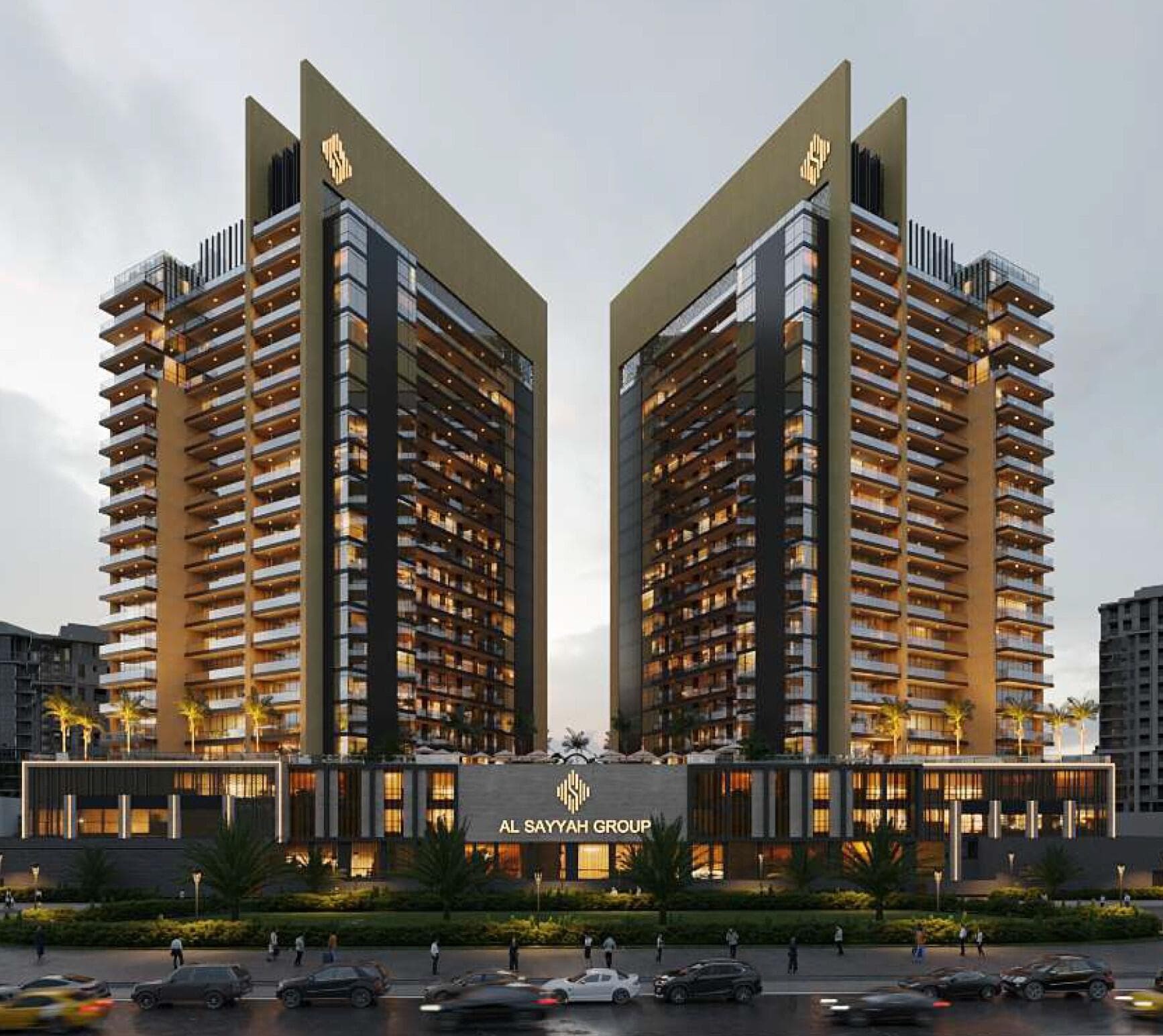 Butterfly Towers - Renders