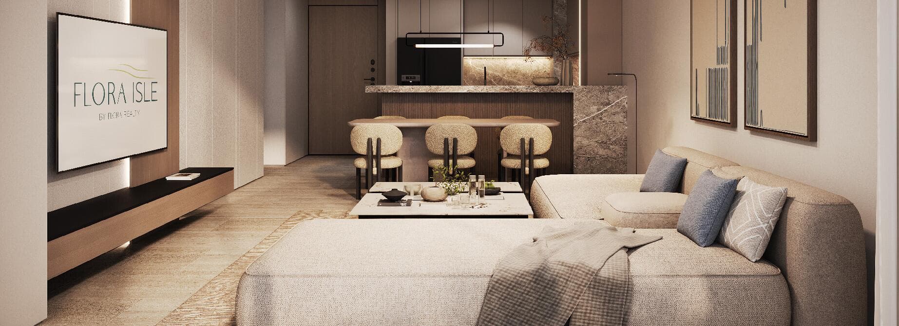 Flora Isle Beachfront Residences - Finishing