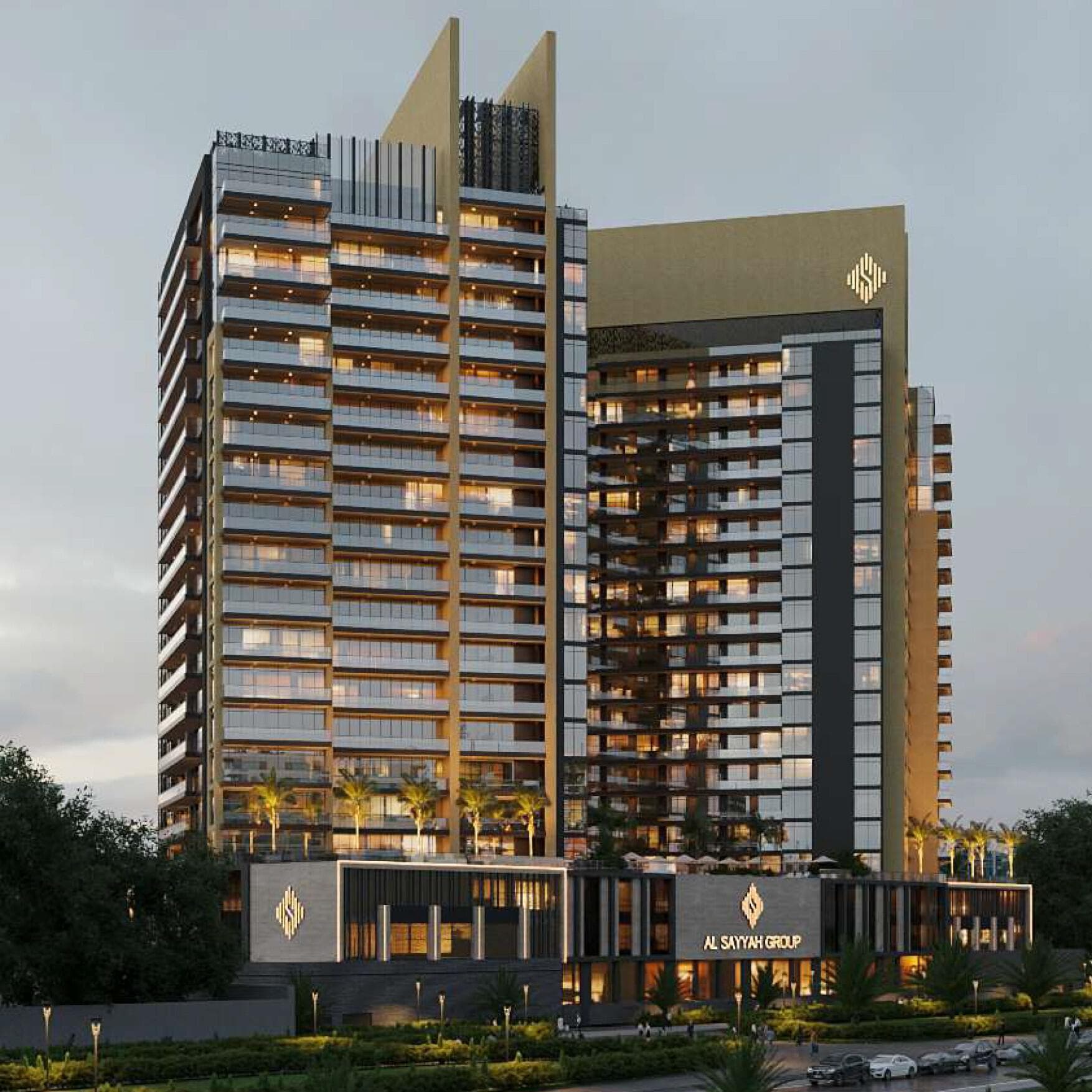 Butterfly Towers - Renders
