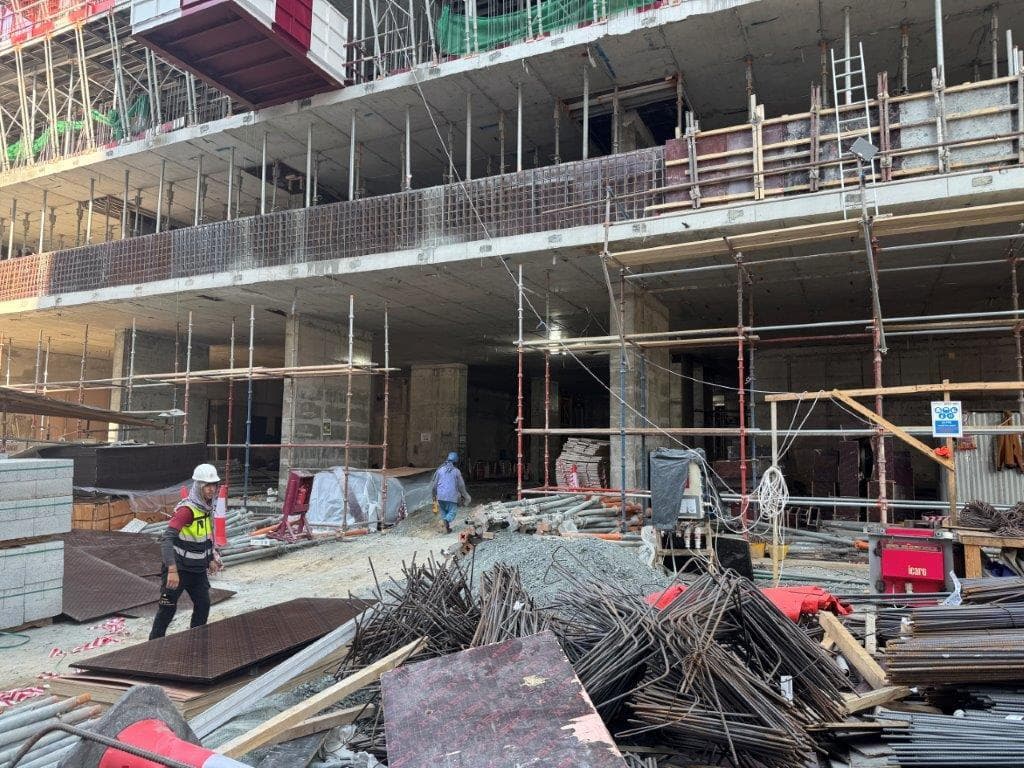 Helvetia Residences - Construction