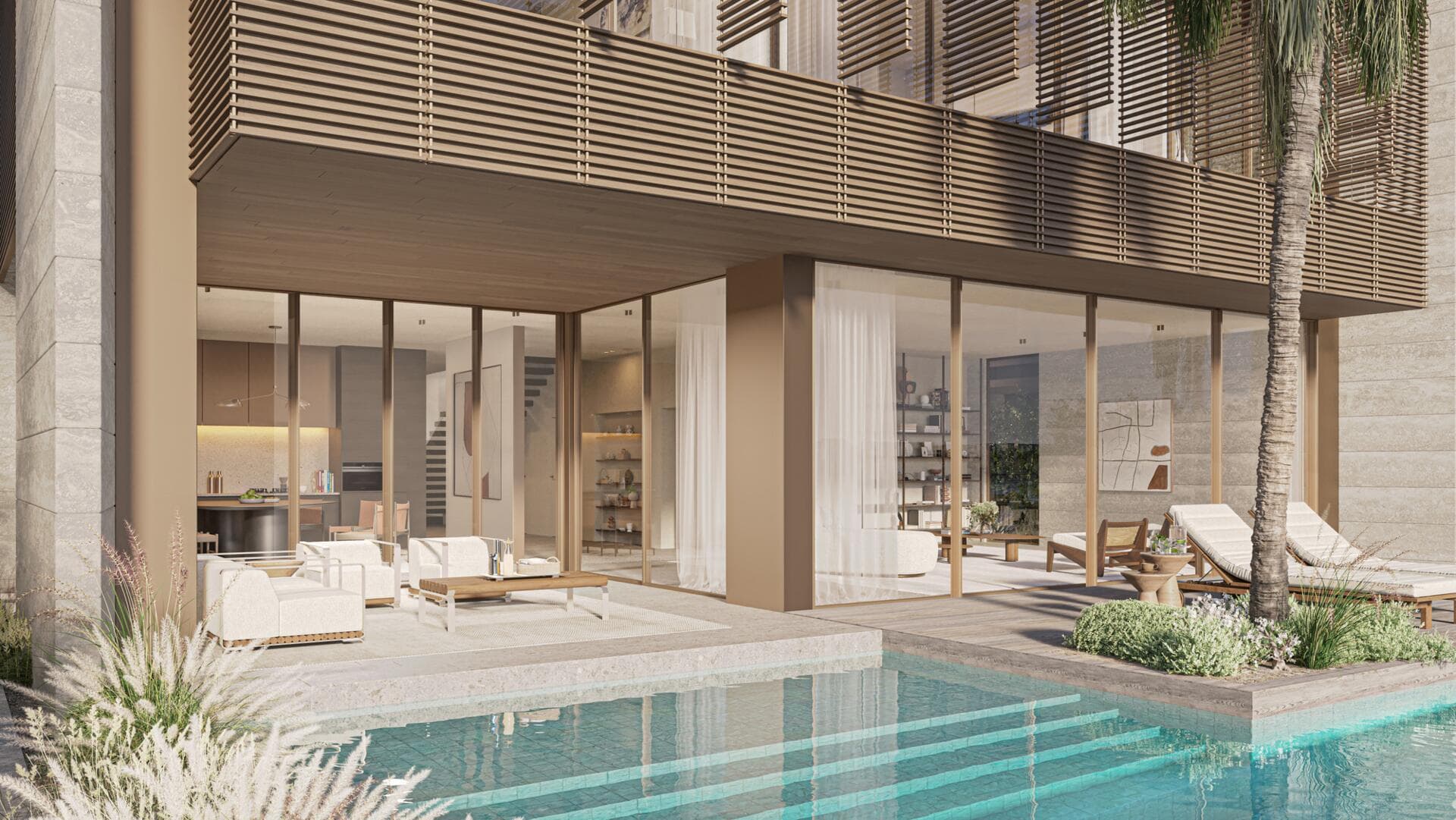 Palm Jebel Ali — The Beach and Coral Villa Collections — Frond B - Finishing