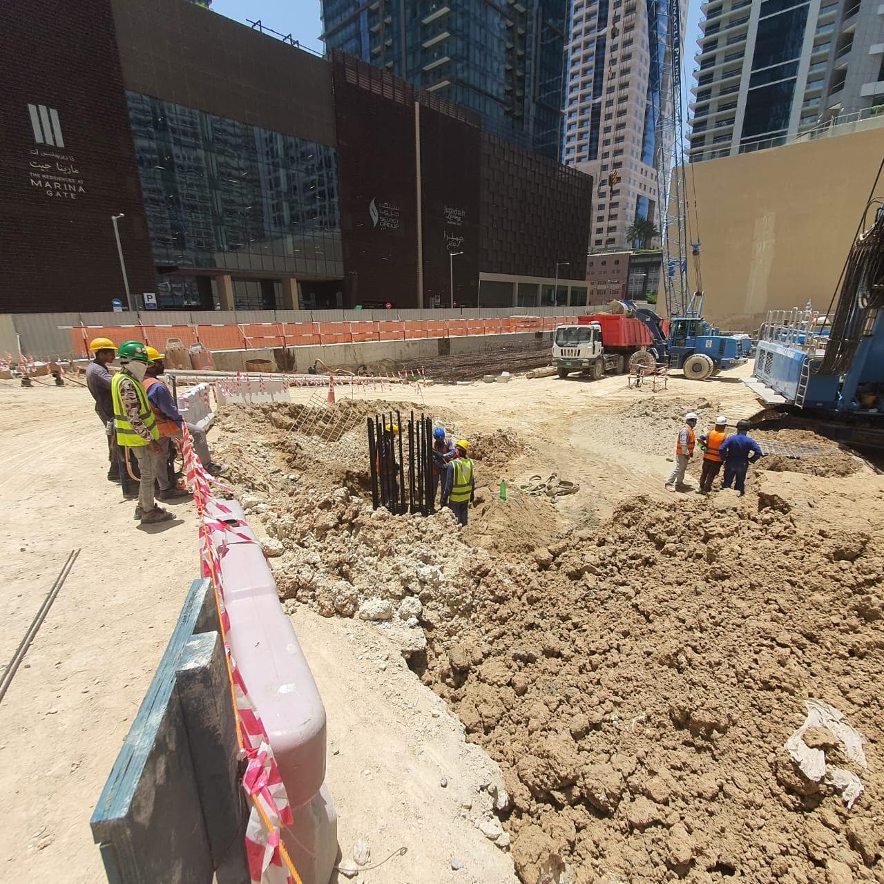 Kempinski Marina Residences - Construction