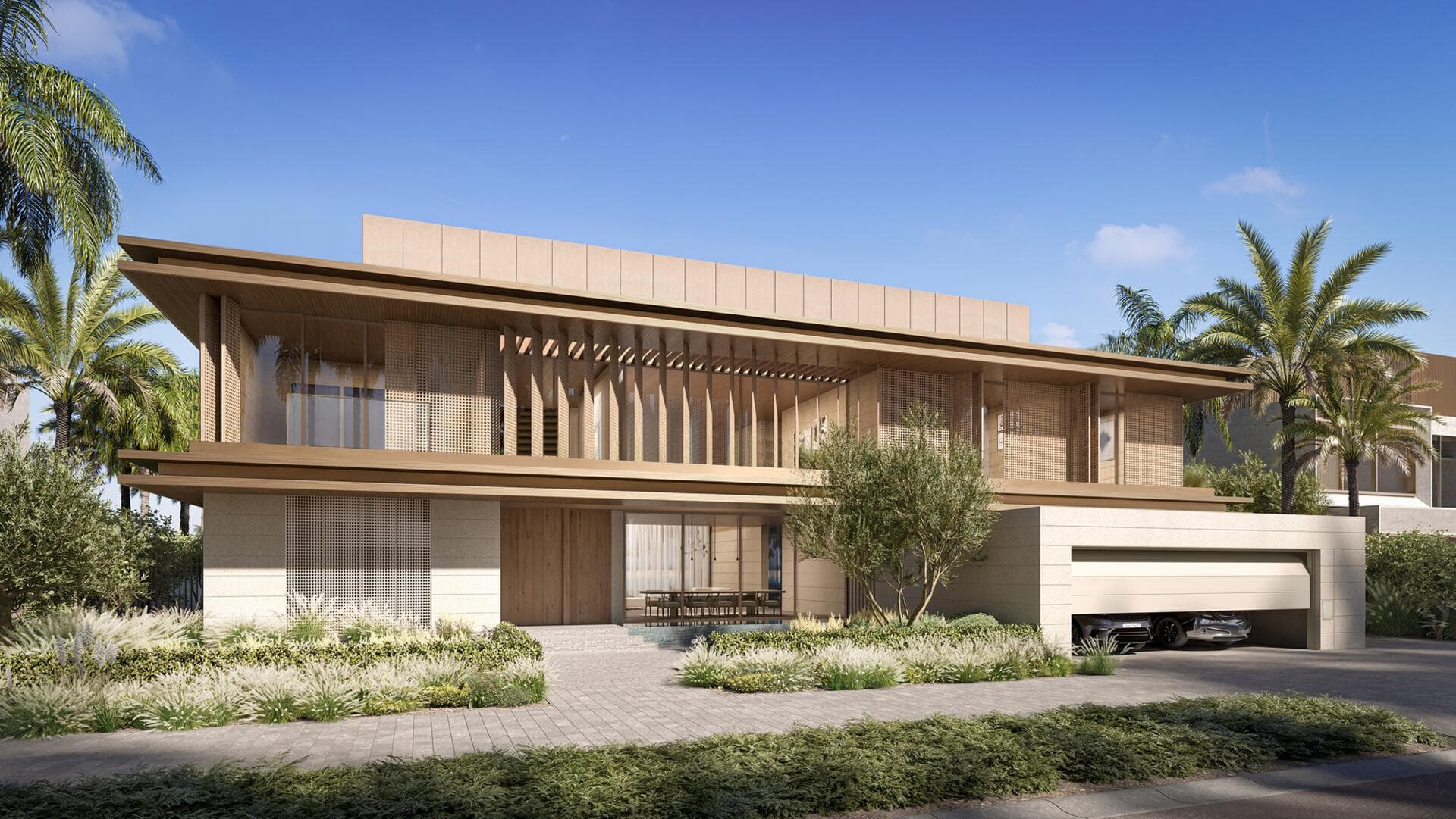 Palm Jebel Ali — The Beach and Coral Villa Collections — Frond A - Renders