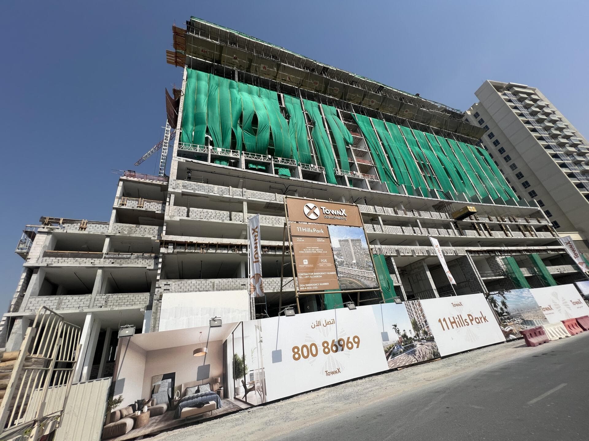 11 Hills Park - Construction
