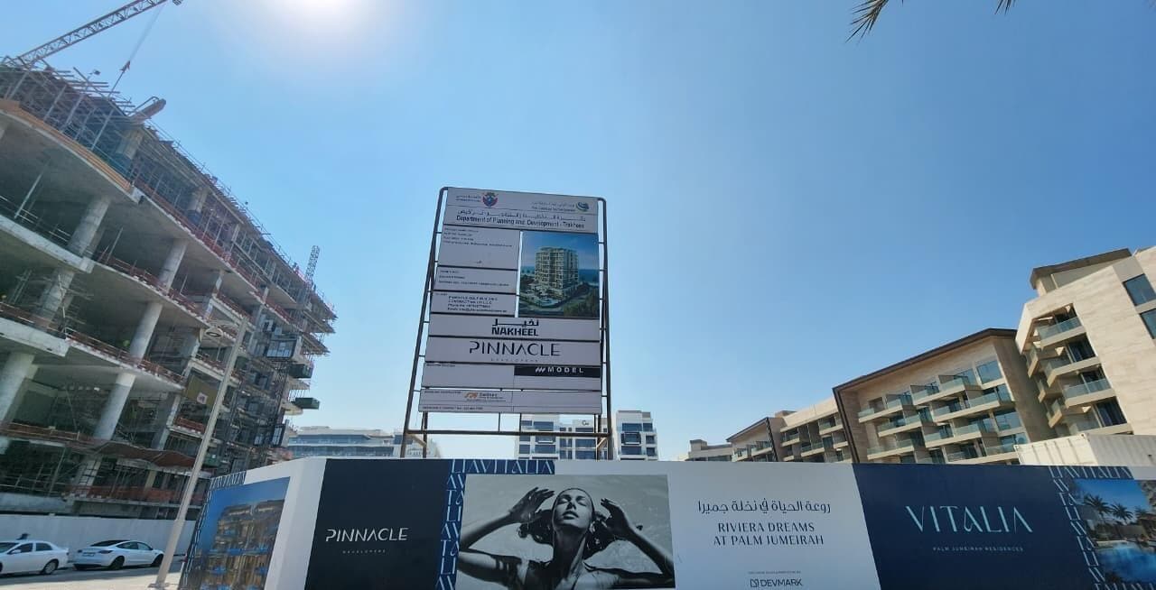 Vitalia Palm Jumeirah Residences - Construction