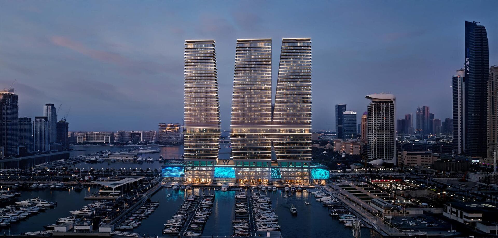 W Residences at Dubai Harbour - Renders