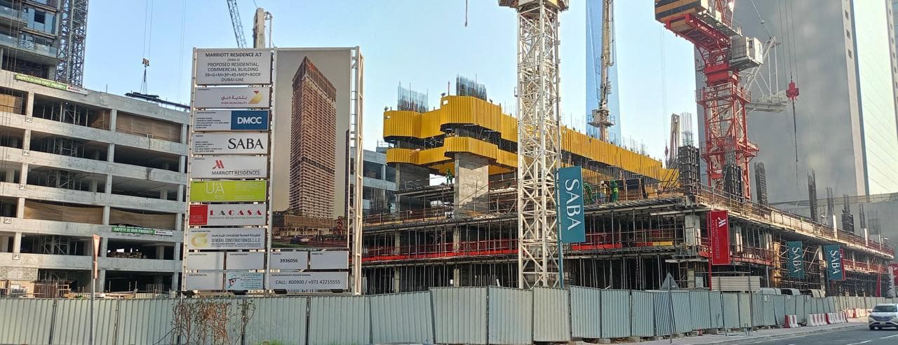 Marriott Residences JLT - Construction