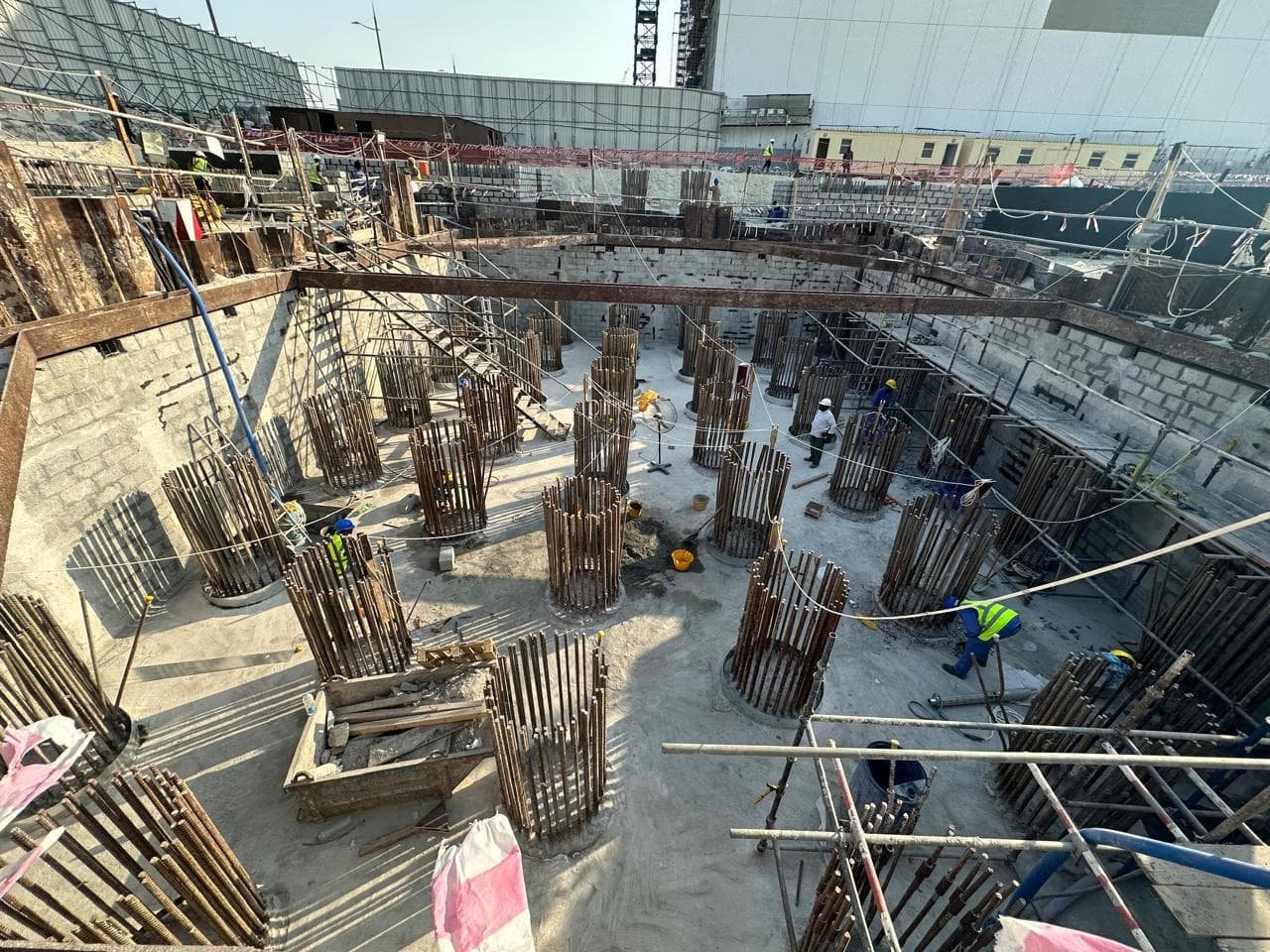 Saria - Construction