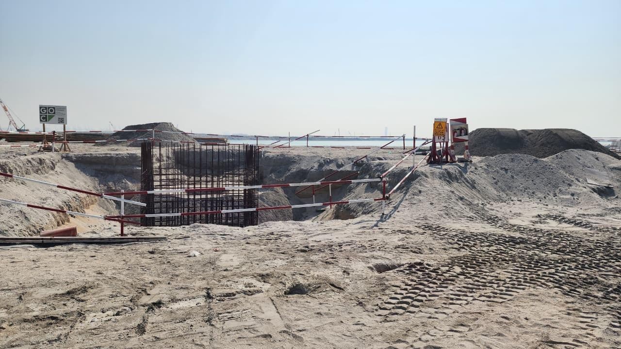 Palm Jebel Ali - Construction