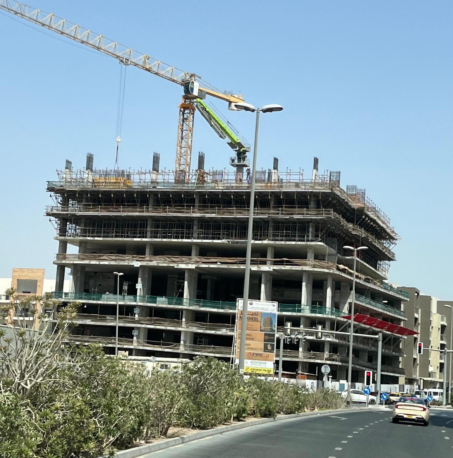 SquareX Residence - Construction